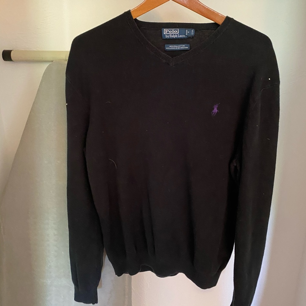 Black Polo Ralph Lauren sweater - L